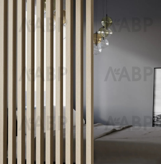 перегородка интерьерная МДФ 40*60*2800 ясень шимо светлый / 35367 / оптом и в розницу / мебельная фурнитура "ЛАВР"