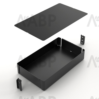 Хеттих/навесная полка Olona 200, ширина корп 400мм, антрацит/9381003 / 97831 / оптом и в розницу / мебельная фурнитура "ЛАВР"