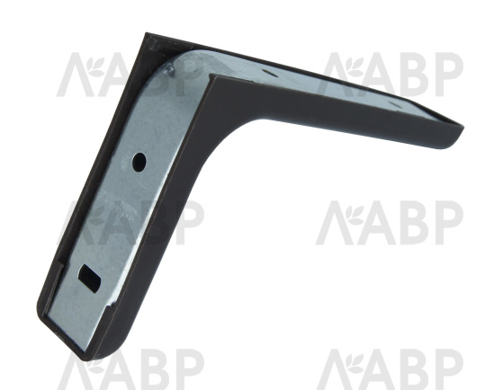 Консоль с пластиковой накладкой 120мм коричневая / 13104 / оптом и в розницу / мебельная фурнитура "ЛАВР"