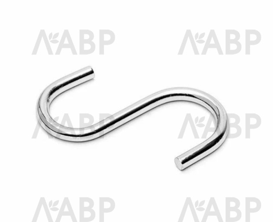 Крючок для рейлинга хром / 18014 / оптом и в розницу / мебельная фурнитура "ЛАВР"