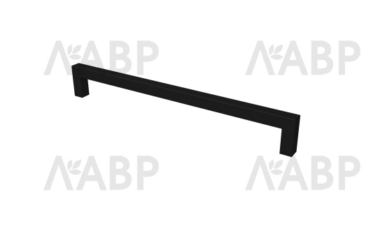 ручка скоба Laurus PRO ZA2328 192мм черный матовый MBK / 39511-3 / оптом и в розницу / мебельная фурнитура "ЛАВР"