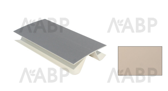 Угловое соединение универсальное h=100мм капучино софттач / 42364 / оптом и в розницу / мебельная фурнитура "ЛАВР"