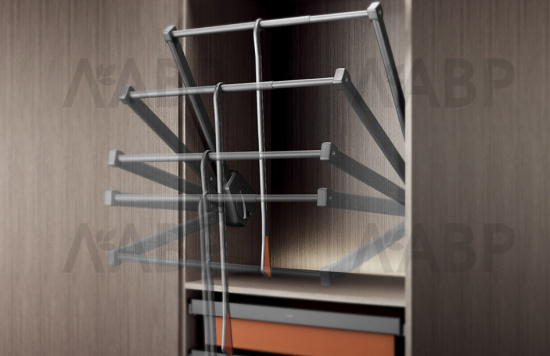 Nuomi/пантограф с прямой ручкой 564-764*185*875mm Ralphie, серый / 6111603 / 86028 / оптом и в розницу / мебельная фурнитура "ЛАВР"