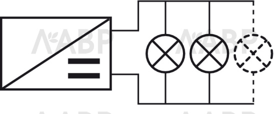 Драйвер для светодиодных лент и светильников LOOX 24В 40Вт пластиковый черный 833.77.947 Hafele / 49775 / оптом и в розницу / мебельная фурнитура "ЛАВР"