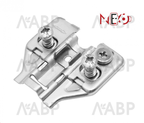 Монтажная планка трапецивидная к петле NEO Н=0мм H5030 Boyard / 711188 / оптом и в розницу / мебельная фурнитура "ЛАВР"