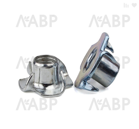 гайка усовая М 8 цинк  / 26597 / оптом и в розницу / мебельная фурнитура "ЛАВР"