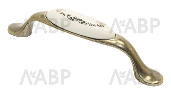 ручка скоба Laurus PRO C7010C 96мм брашированная старинная бронза BAB / 69619 / оптом и в розницу / мебельная фурнитура "ЛАВР"