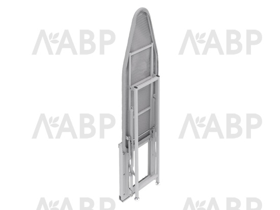 доска гладильная STARAX встроенная в базу 160мм(150х340х1480), серая/S-6611-G / 25768-1 / оптом и в розницу / мебельная фурнитура "ЛАВР"