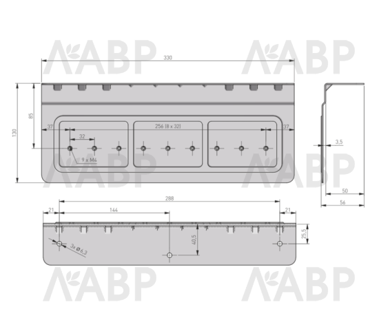 Крепление More Space для цокольного ящика PB-WSPCOK GTV / 16418 / оптом и в розницу / мебельная фурнитура "ЛАВР"