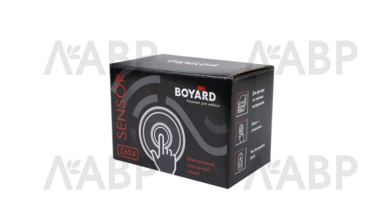 замок электронный врезной сенсорный SENSOR Z604BL.5 (100) / 701012 / оптом и в розницу / мебельная фурнитура "ЛАВР"