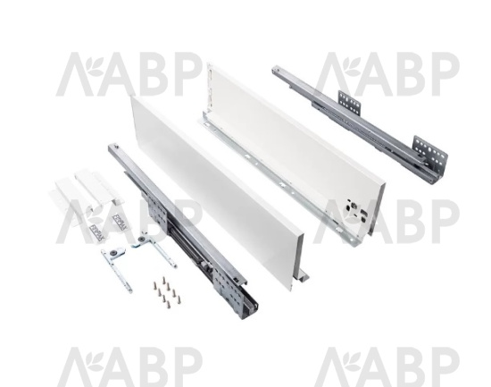 Firmax Smartline ящик 199*300мм, доводчик, 35кг, белый/FRM0730.007/199 / 09933 / оптом и в розницу / мебельная фурнитура "ЛАВР"