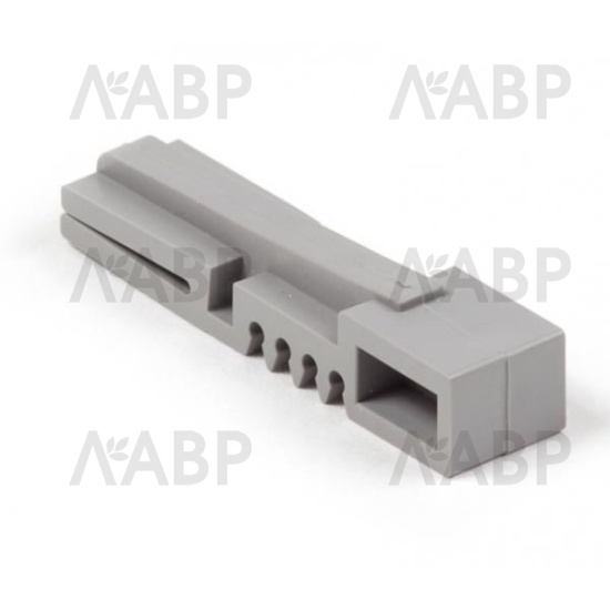 Прищепка для крепления сотовой корзины к направляющим, серая / 25301 / оптом и в розницу / мебельная фурнитура "ЛАВР"