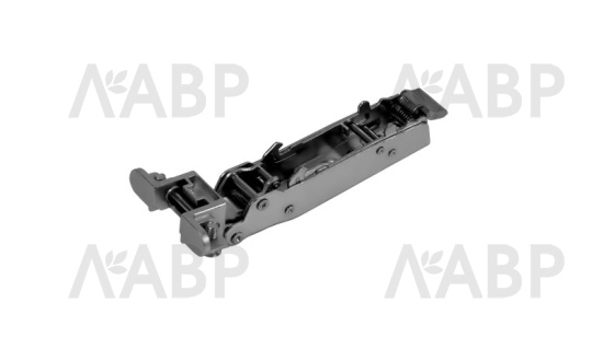 петля 4-х шарнирная Боярд H913A/BN EVO без пружины для алюм.профиля, черный никель /H913A/BN / 711251 / оптом и в розницу / мебельная фурнитура "ЛАВР"